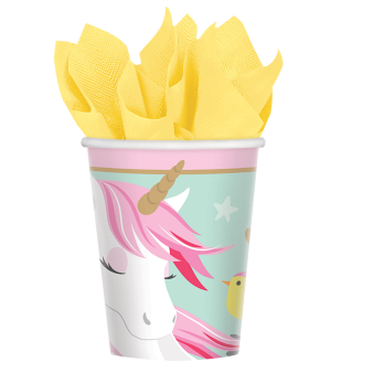 8 Cups Magical Unicorn Paper 250 ml