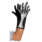 Costume Accessory Gloves Skeleton 3D One Size