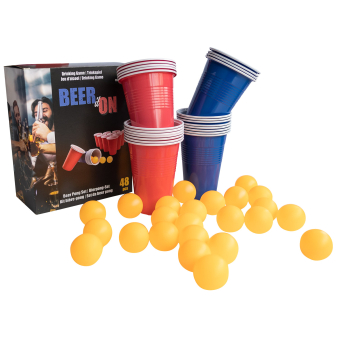 Drinking Game Beer Pong 48 Pieces Plastic