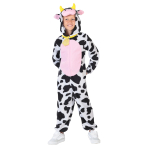 Child Costume Cow Fleece Onesie Age 10-12 Years