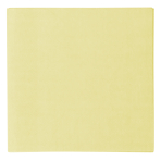20 napkins 3ply Vert Decor 33x33cm yellow