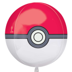 Orbz Pokéball Foil Balloon G40 Packaged 38 cm x 40 cm
