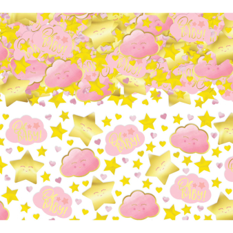 Confetti Oh Baby Girl Paper / Foil 70 g Confetti Oh Baby Girl Paper / Foil 70 g