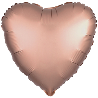 Standard Rose Gold  Foil Balloon Heart Foil Balloon C16 Packaged 43 cm