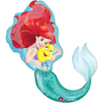 SuperShape Little Mermaid Foil Balloon P38 Packaged 71 cm x 86 cm