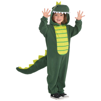 Child Costume Zipster Dinosaur Age 4-6 Years Child Costume Zipster Dinosaur Age 4-6 Years