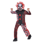Child Costume Bloody Clown Age 8 - 10 Years