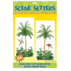2 Scene Setter Add-Ons Palm Tree Plastic 165 x 85 cm