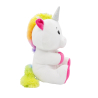 2-in-1 plush toy balloon weight unicorn with loop, 21cm, 170g