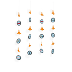 4 String Decorations On the Road Paper 130 cm