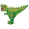 UltraShape T-Rex Foil Balloon P45 Packaged 91 cm x 76 cm