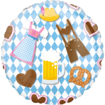 Standard Bierfest Foil Balloon S40 Packaged 43 cm