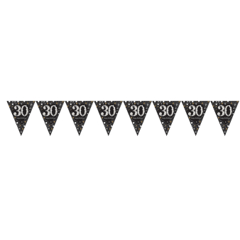 Pennant Banner 30 Sparkling Celebrations Gold Foil 396.2 x 21.5 cm Pennant Banner 30 Sparkling Celebrations Gold Foil 396.2 x 21.5 cm