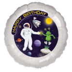 Standard Space Party Foil Balloon S40 Packaged 43 cm