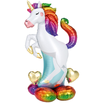 AirLoonz Unicorn Foil Balloon P71 Packaged 83 cm x 139 cm AirLoonz Unicorn Foil Balloon P71 Packaged 83 cm x 139 cm