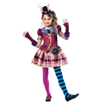 Child Costume Miss Hatter Age 12-14 Years
