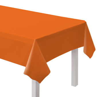 Tablecover Pumpkin Plastic 137 x 274cm Tablecover Pumpkin Plastic 137 x 274cm