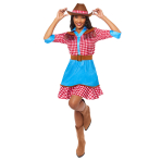 Womens Costume Wild West Cowgirl Large