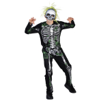 Child Costume Crazy Skeleton Age 4 - 6 Years
