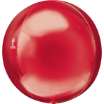 Orbz Red Foil Balloon G20 Bulk38 x 40 cm