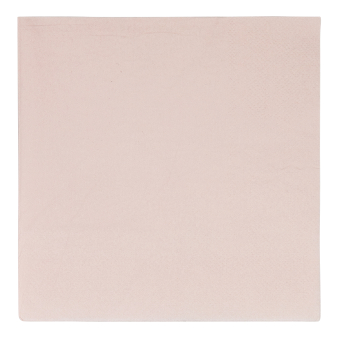 20 napkins 3ply Vert Decor 33x33cm pink