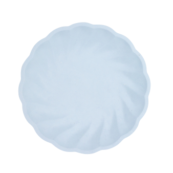 6 plates round Vert Decor, 22,9cm, blue 6 plates round Vert Decor, 22,9cm, blue