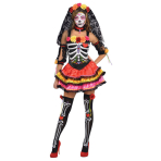 Ladies' Costume Day of the Dead Size L