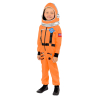 Child Costume Space Suit Orange 4-6 Years