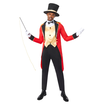 Mens Costume Circus Ringleader XL