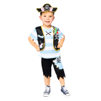 Child Costume Peppa Pig George Pirate Age 4-6 Years