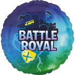 Standard Battle Royale Foil Balloon S40 Packaged 43 cm