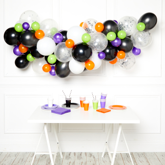 Latex Balloon Garland Halloween 4 m 70 Parts