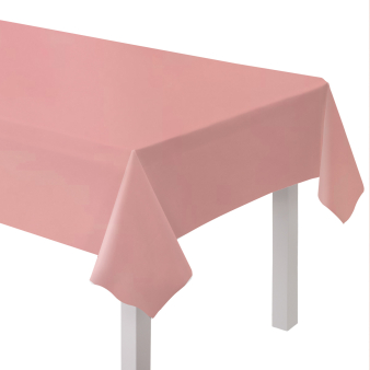 Tablecover Marshmallow Plastic 137 x 274cm Tablecover Marshmallow Plastic 137 x 274cm