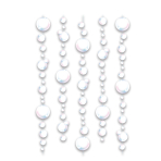 6 String Decorations Magical Ocean 3 x 147 cm 3 x 134 cm