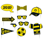 Photo Booth Kit BVB Dortmund 2025 Paper 10 Pieces