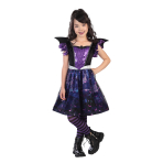 Child Costume Bat Witch Age 8 - 10 Years