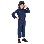 Child Costume Police Officer Age 8 - 10 Years