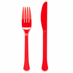 Cutlery Plastic Fiesta 24 Pieces