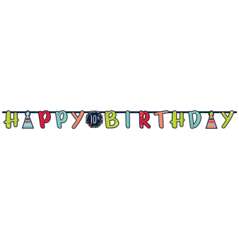 Letter Banner A Reason To Celebrate Add an Age Paper Length 320 cm