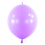 100 Latex Balloons Decorator Fashion E-Link Lavender 15 cm / 6"