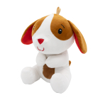 2-in-1 plush toy balloon weight dog with loop, 21cm, 170g