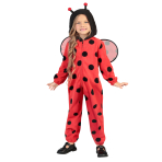 Child Costume Ladybug Fleece Onesie Age 4-6 Years