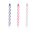 10 Spiral Candles Magical Height 6.3 cm