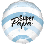 Standard - Super Papa - FRE Foil Balloon RP40 Packaged 45 cm