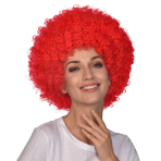 Costume Accessory Afro Wig Red One Size