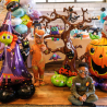AirLoonz Pumpkin and Ghost P71 Packaged 71 cm x 142 cm