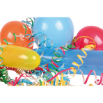 Party Pack Balloons & Streamers 27 Pieces