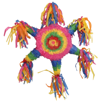 Pinata Star Paper 62.7 x 62.7 x 8.6 cm Pinata Star Paper 62.7 x 62.7 x 8.6 cm