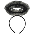 Headband Black Angel Halo One size