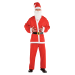 Adult Costume Santa Crawl Suit  Size XL